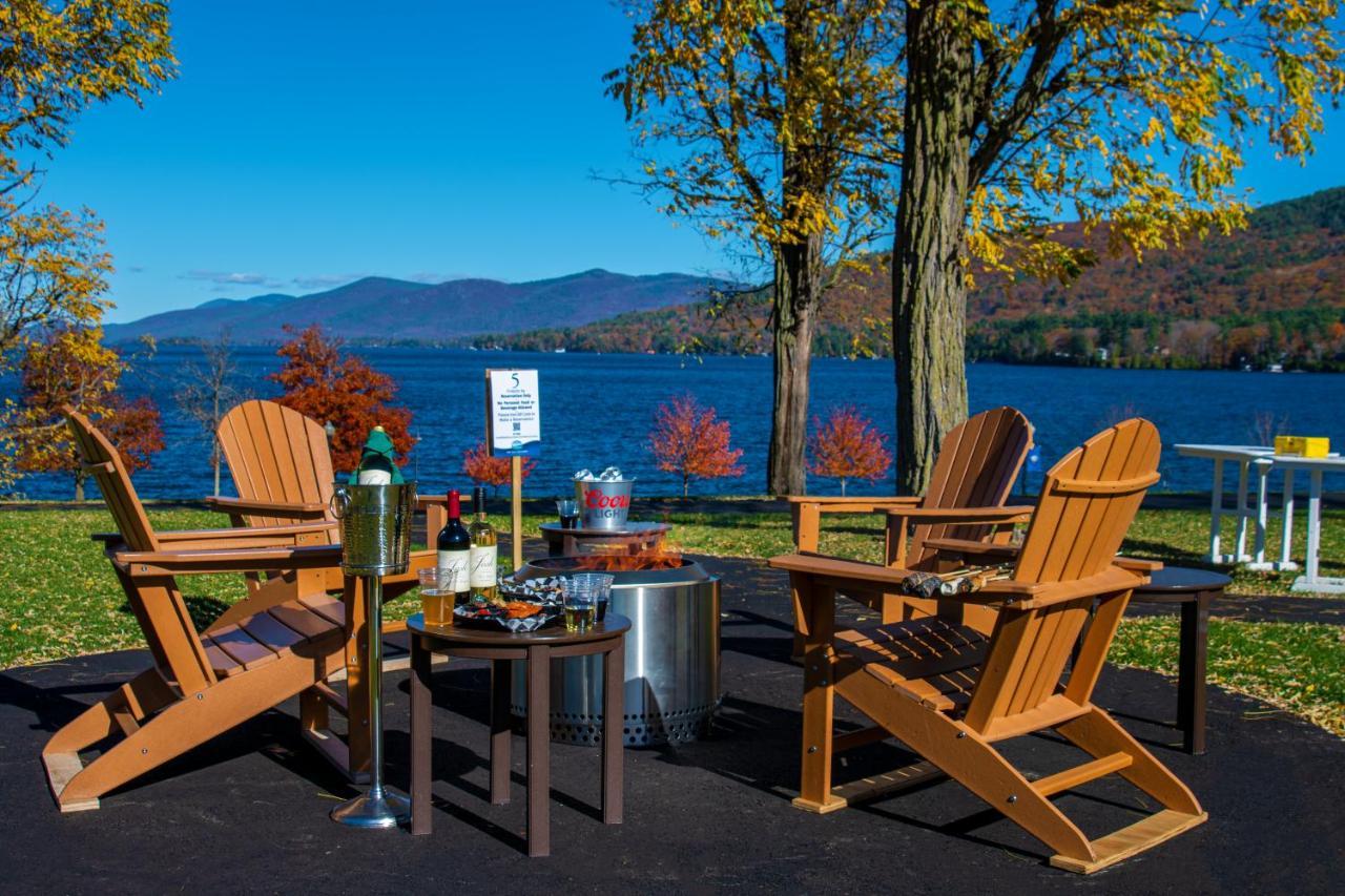 Fort William Henry Hotel Lake George Esterno foto