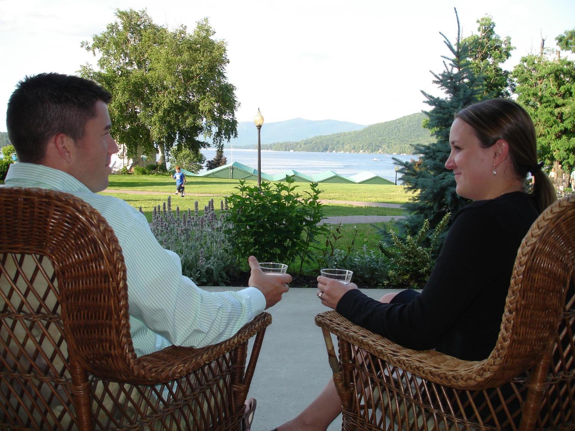 Fort William Henry Hotel Lake George Esterno foto