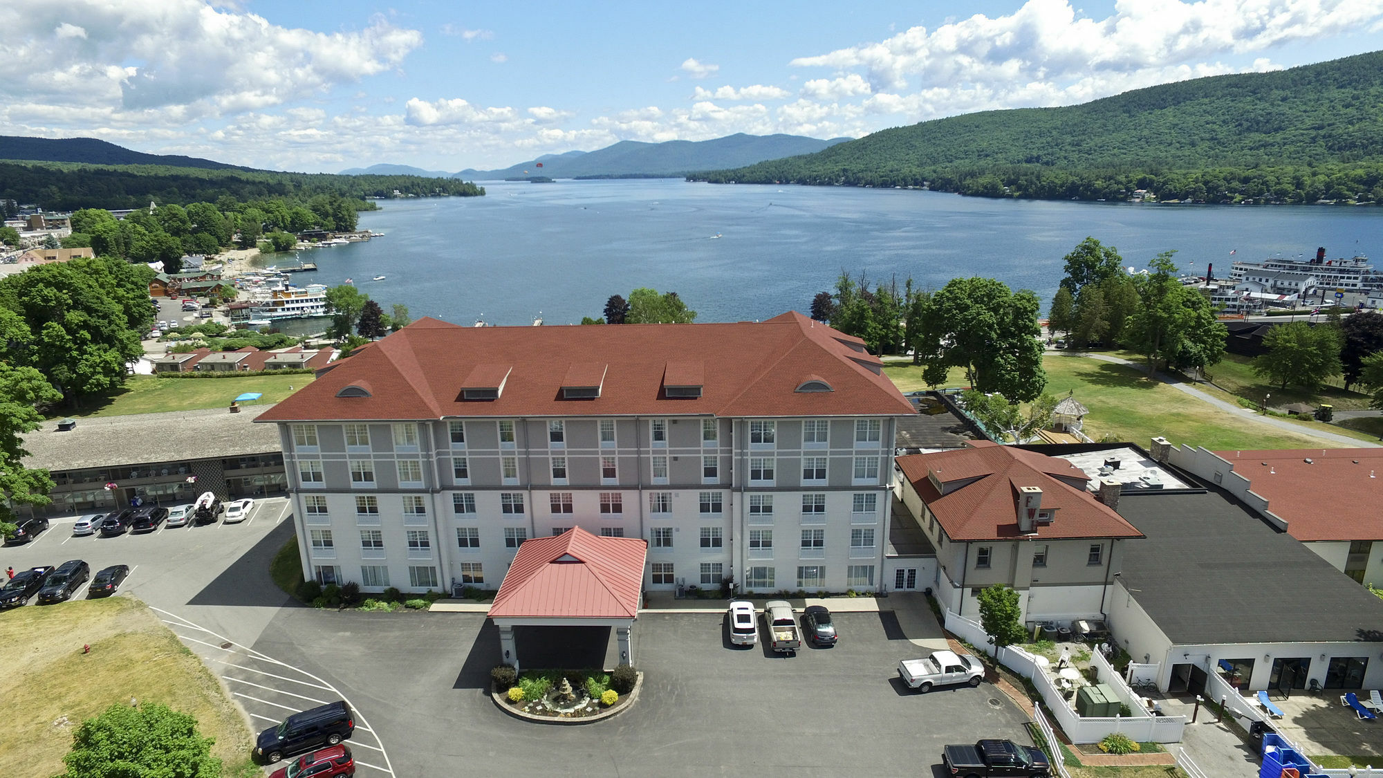 Fort William Henry Hotel Lake George Esterno foto